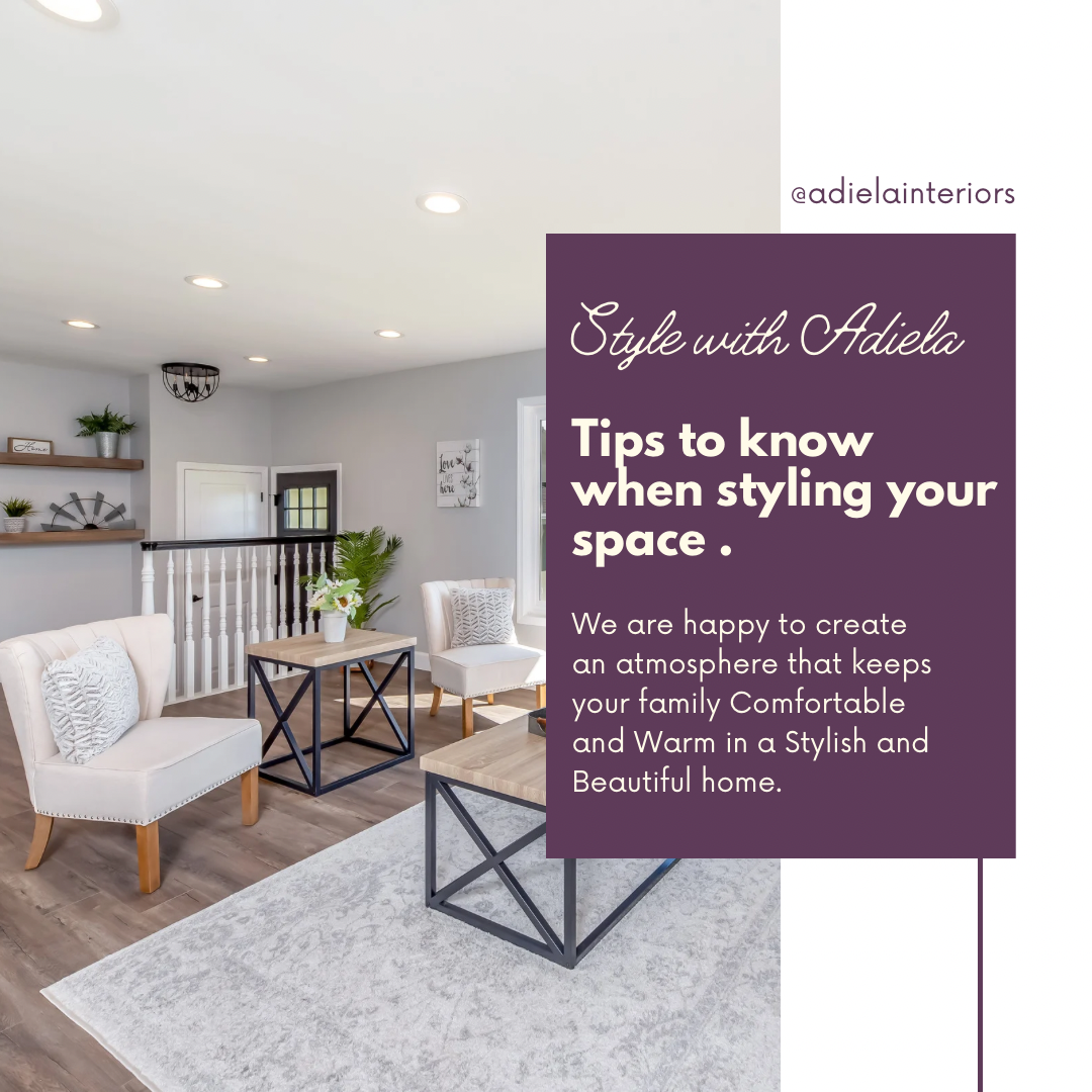 Tips to Note When Styling Your Space image