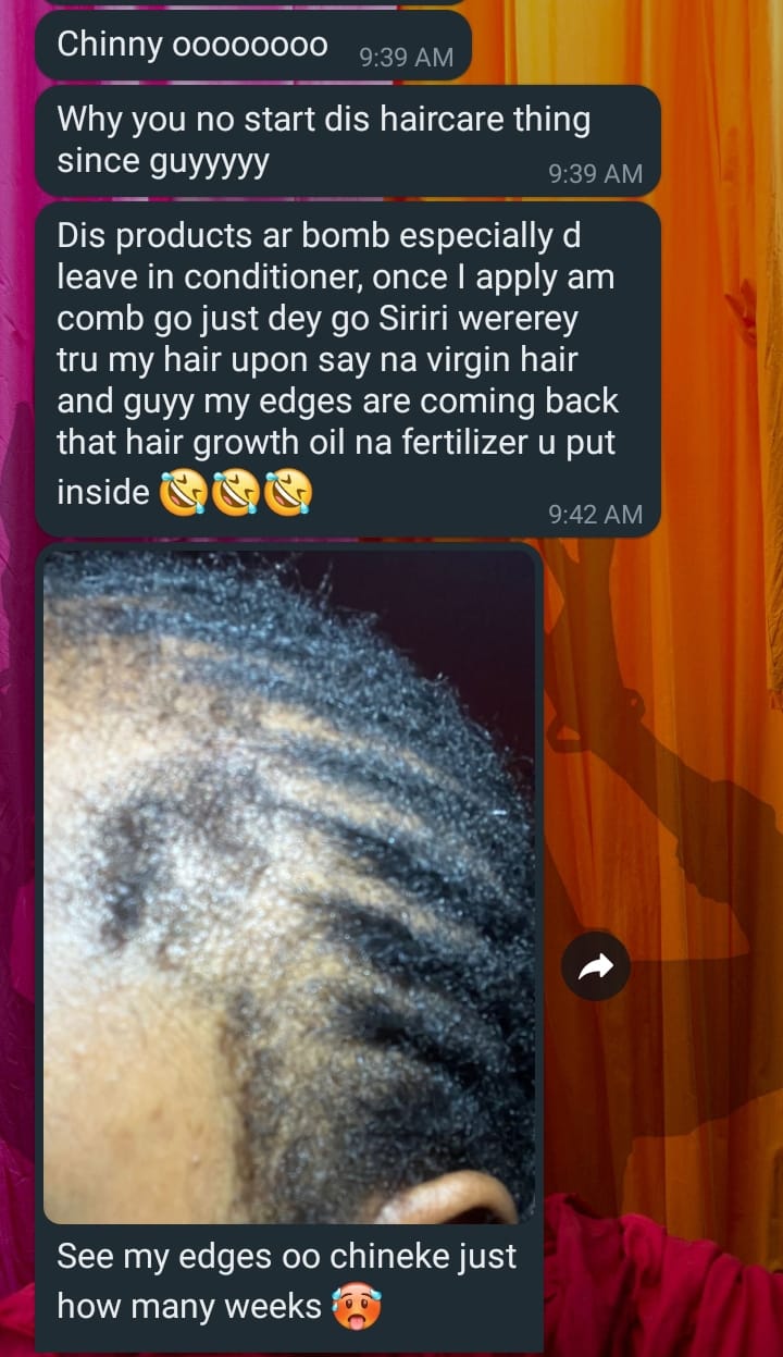 CUSTOMER REVIEW -- Lush Hair Kit 