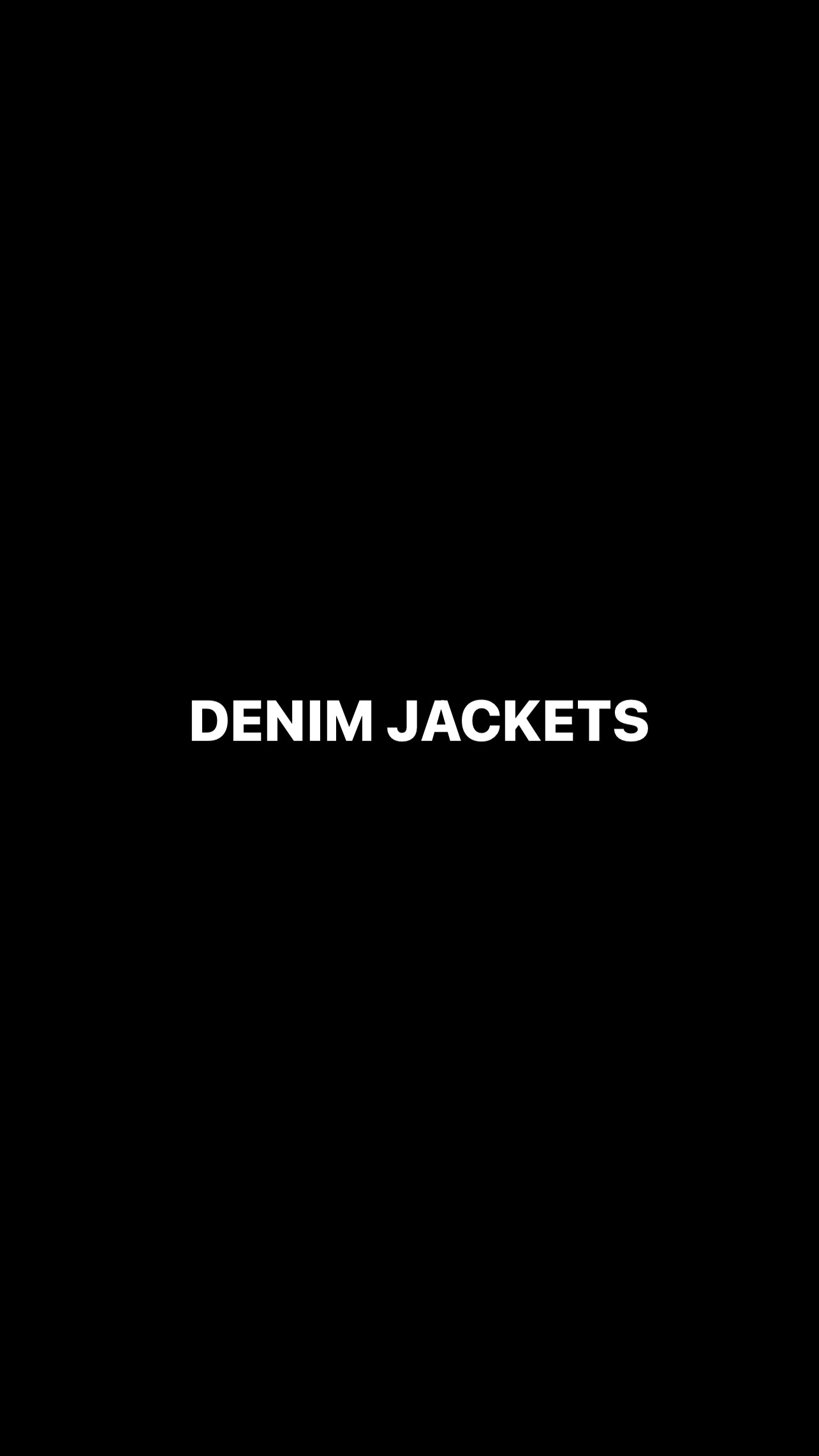 DENIM JACKETS
