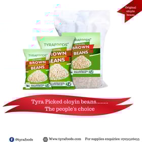 Selected Cleans Oloyin beans image