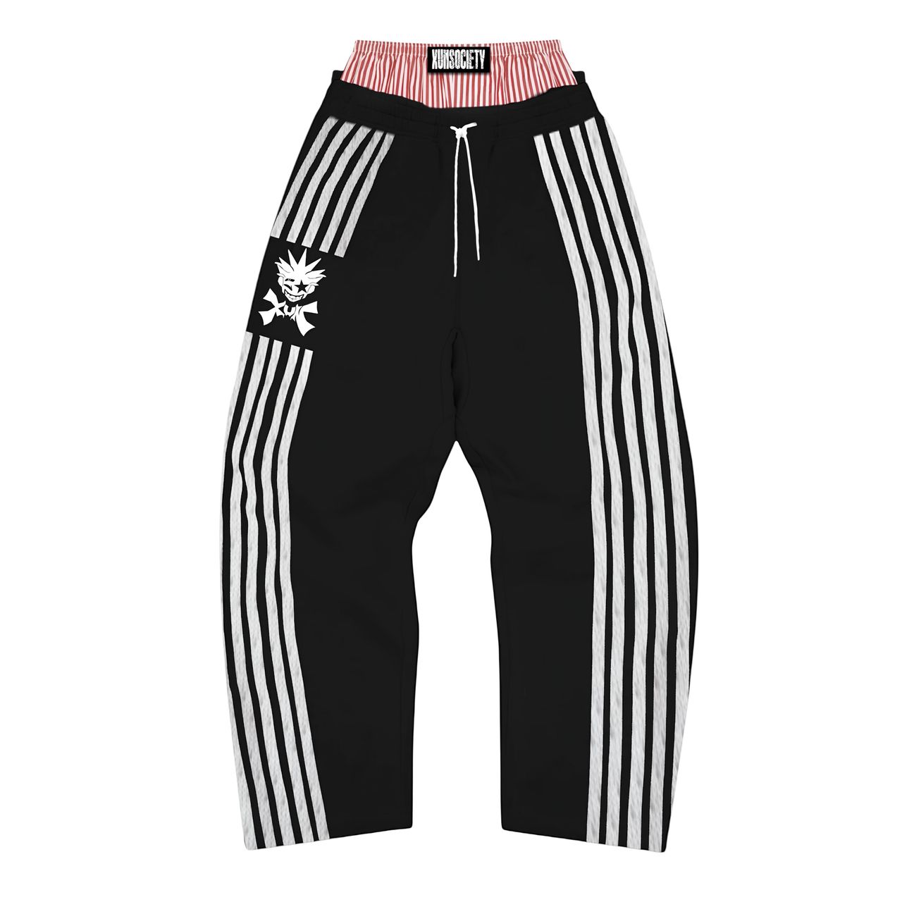 XUN BRIEFS OVERLAYED Stripe PANT image