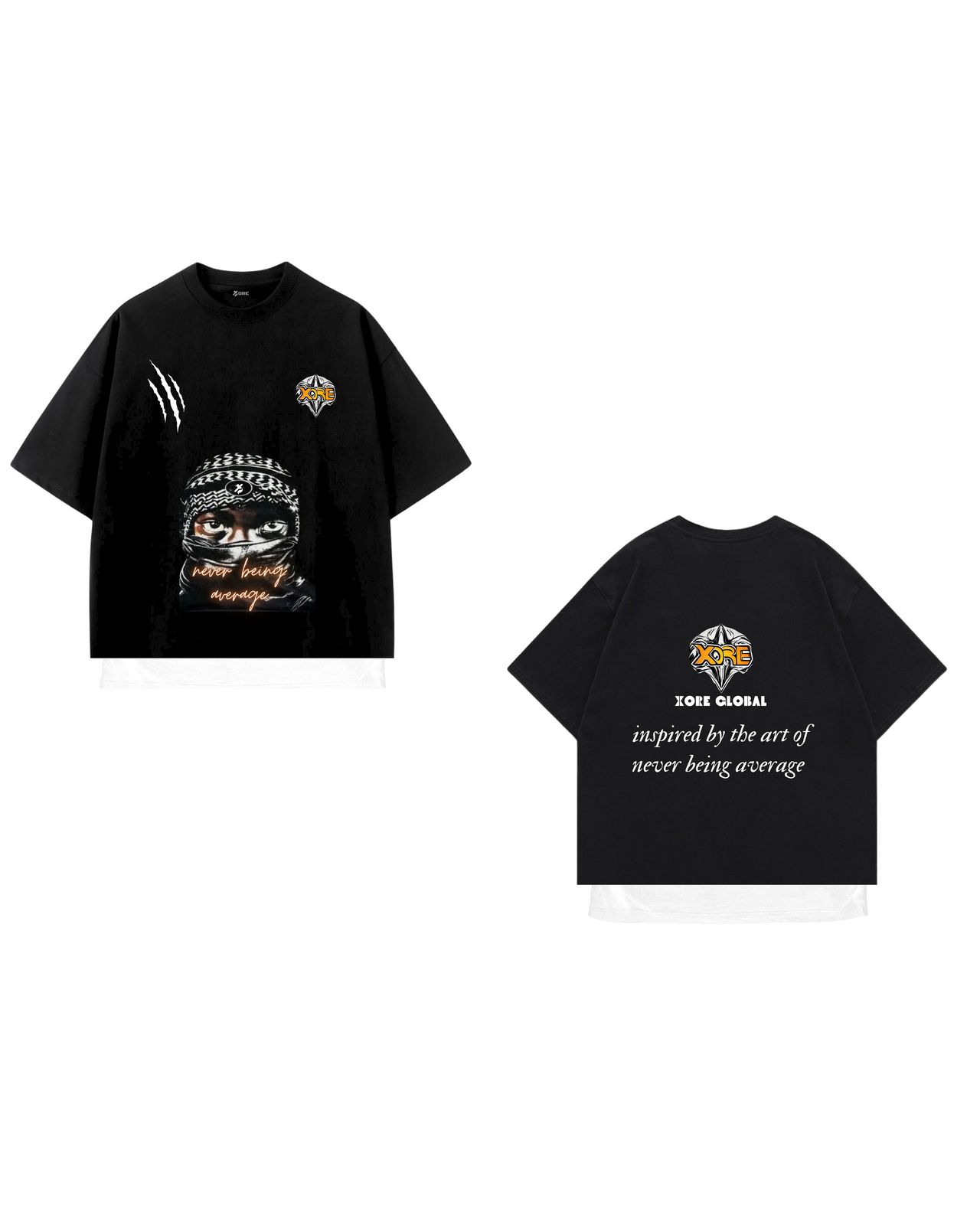 N.B.A Double Layer T-shirt image