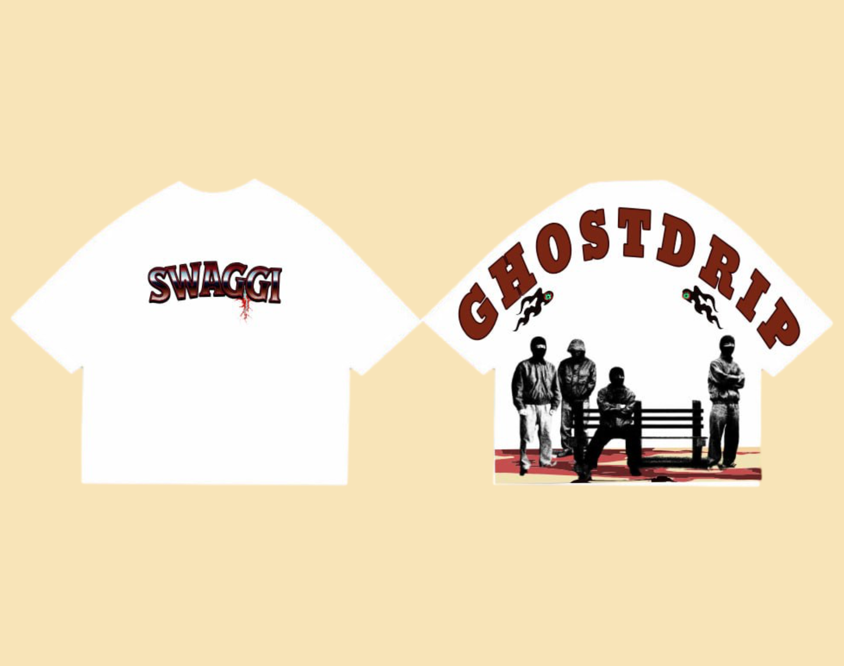 SWAGGI GHOSTDRIP T-SHIRT