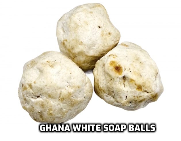 Ghana White Soap balls (pack) image