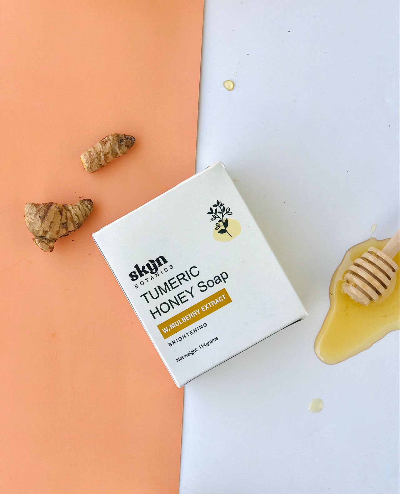 Turmeric Honey Cold Process Soap image