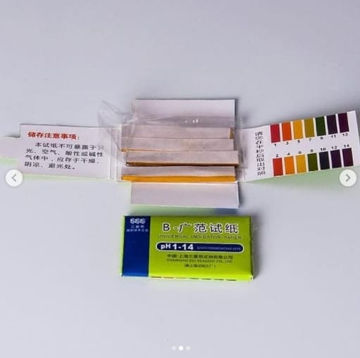 pH Strip - single color image