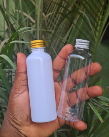 100ml PET oil bottle Transparent