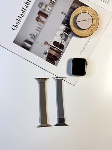 MAGNETIC STAINLESS STEEL APPLE WATCH STRAP