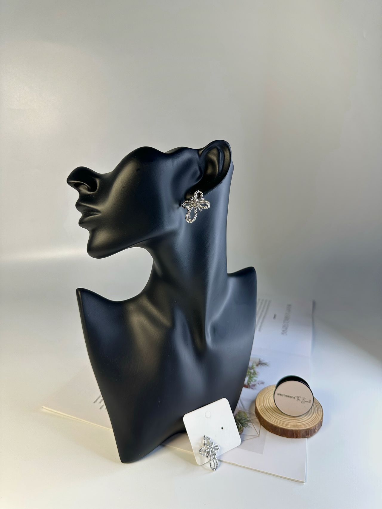 CROSS EARRINGS (925) image