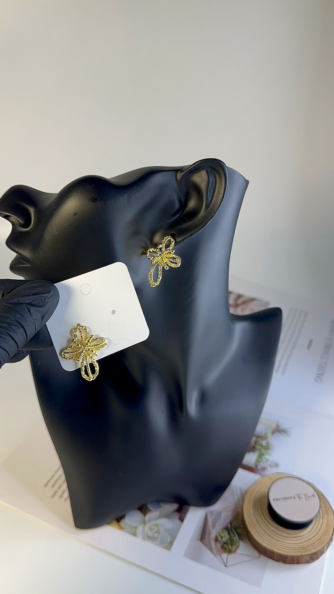 CROSS EARRINGS (925) image