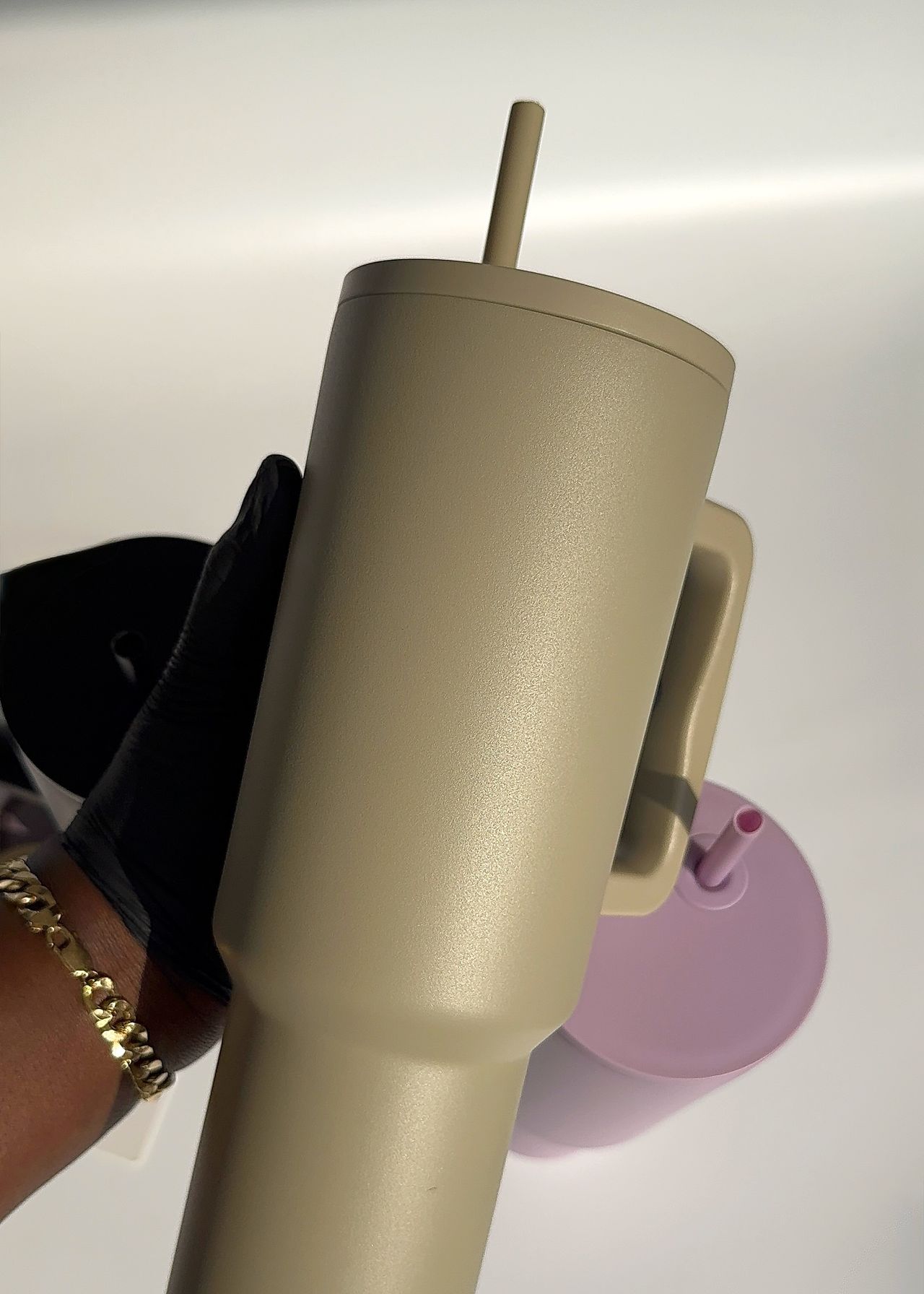 40oz THERMAL TUMBLER WITH HANDLE image