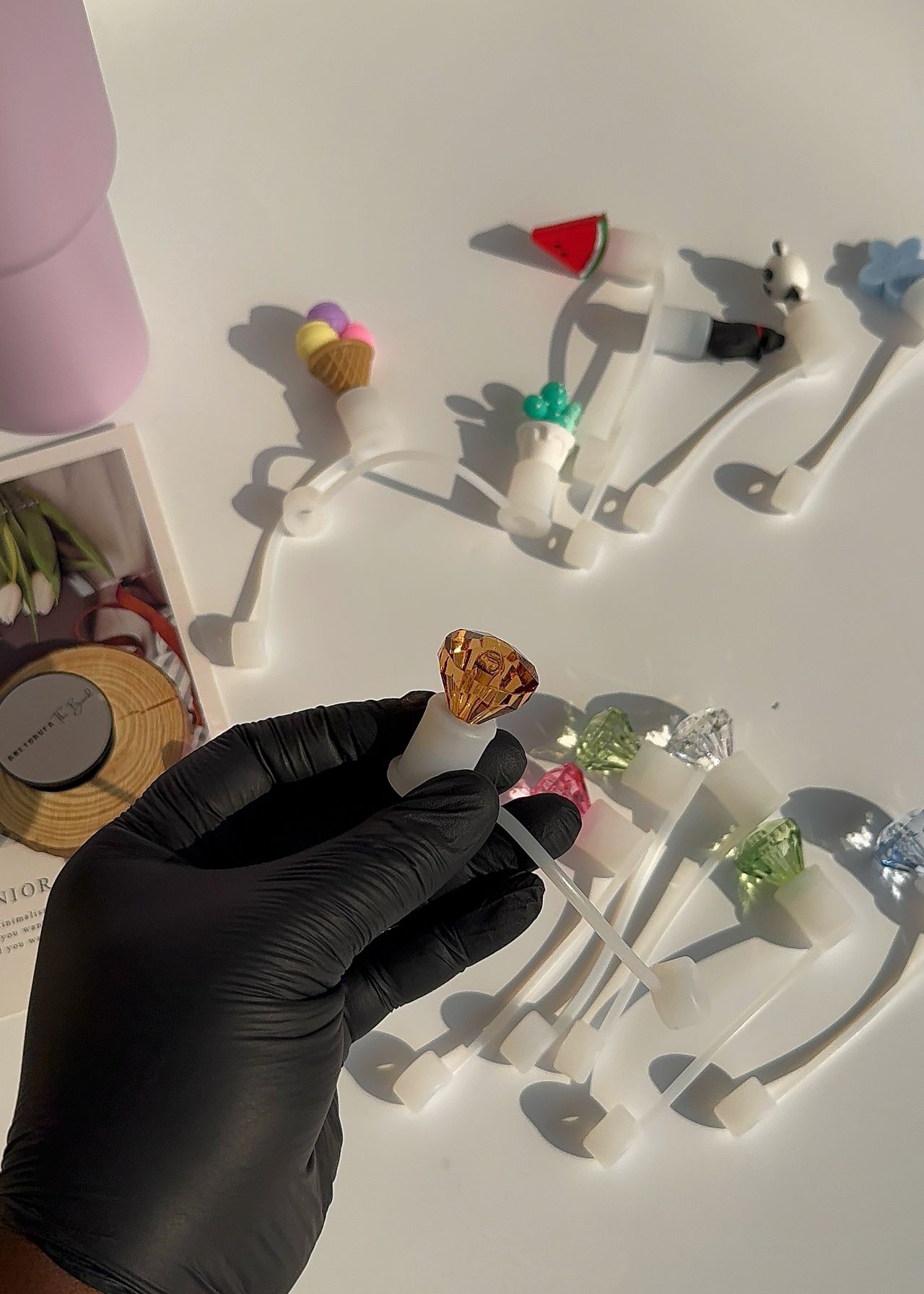 THERMAL TUMBLER STRAW TOPPER image