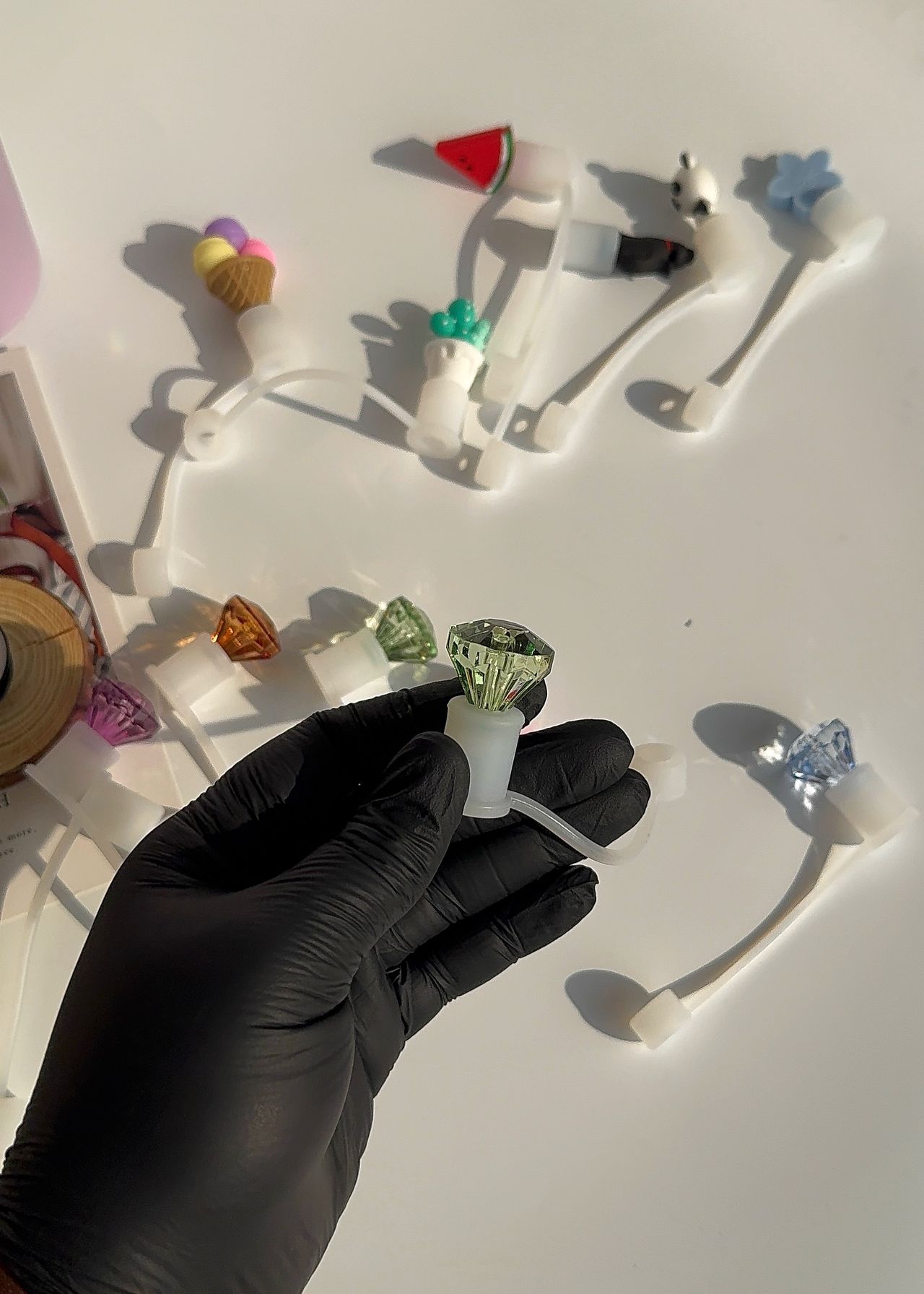 THERMAL TUMBLER STRAW TOPPER image