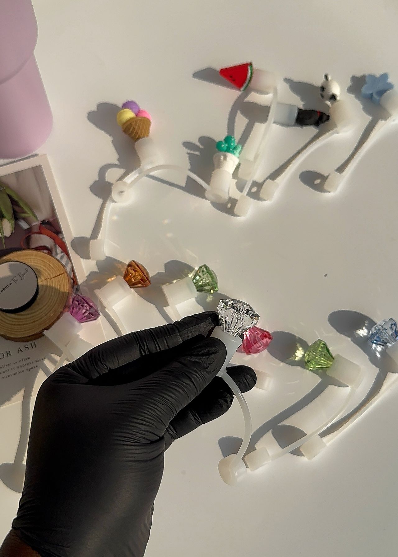 THERMAL TUMBLER STRAW TOPPER image