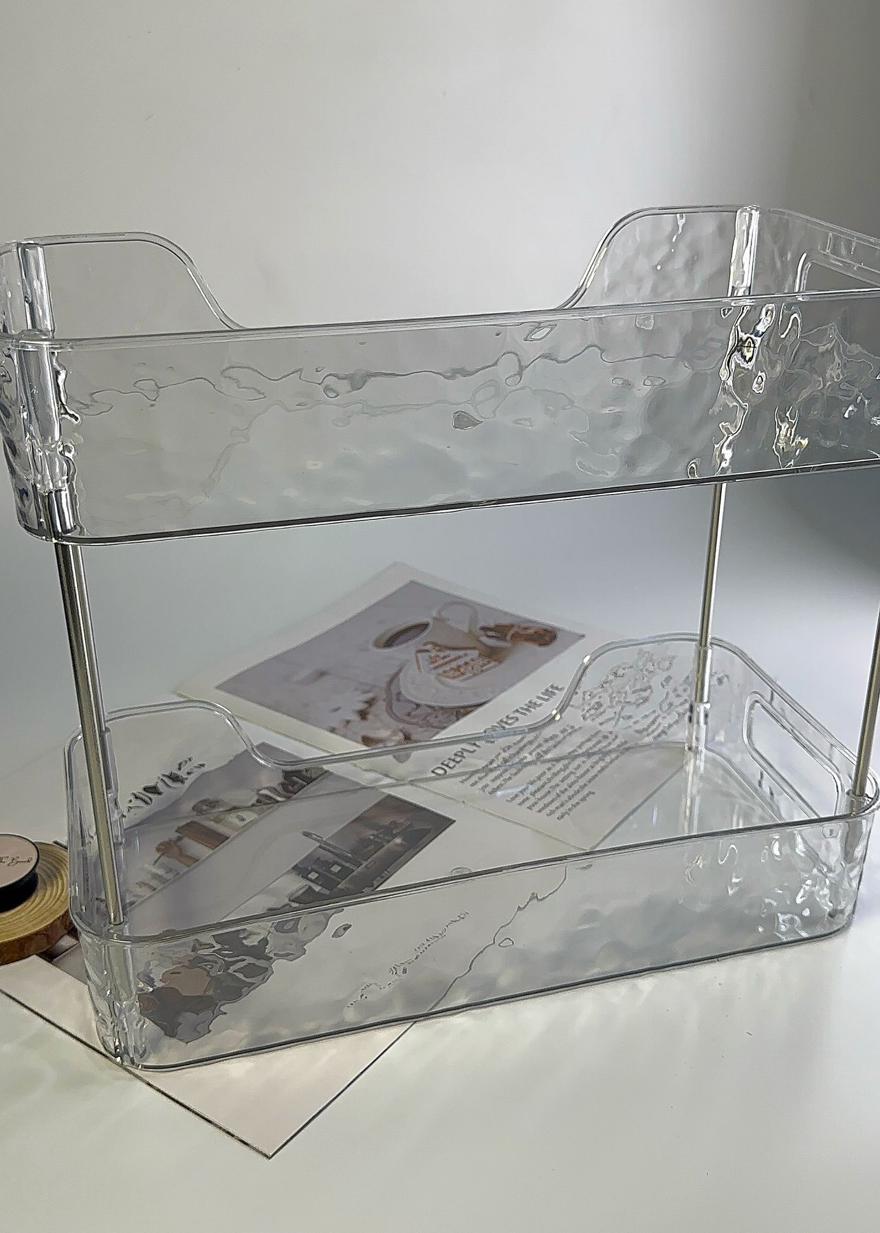 TRANSPARENT ACRYLIC ORGANIZER image