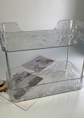 TRANSPARENT ACRYLIC ORGANIZER