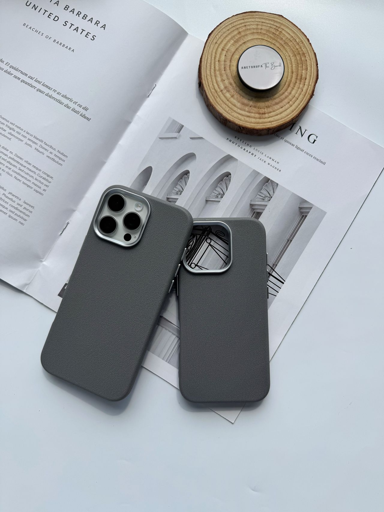 GRAY MATTE PHONE CASE image
