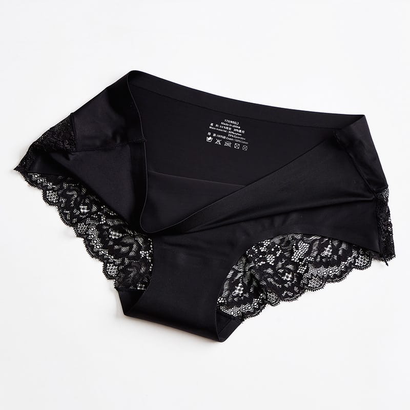 Silky Half Laced Brief Image