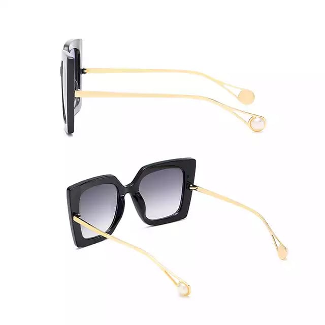 Chicky Bold Square Shades with Metal Handle second image