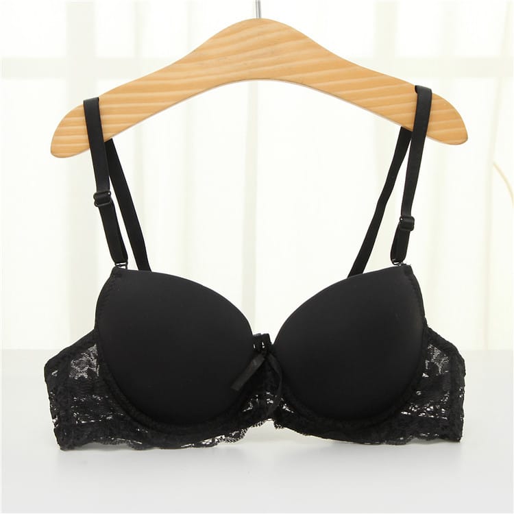 Semi Lace Push Up Bra Image