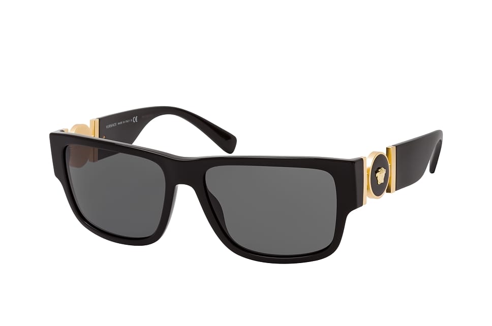 Versace Men Wrap Sunglasses image
