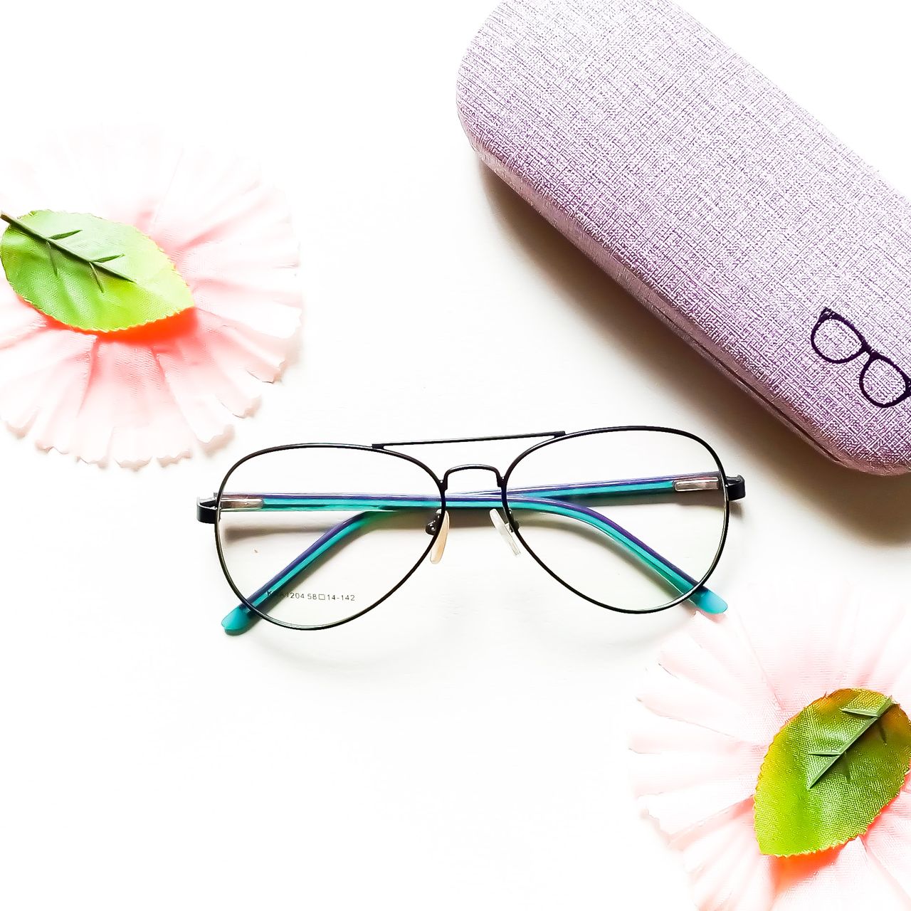 Nerdy Aviator Men Women Eyeglasses image