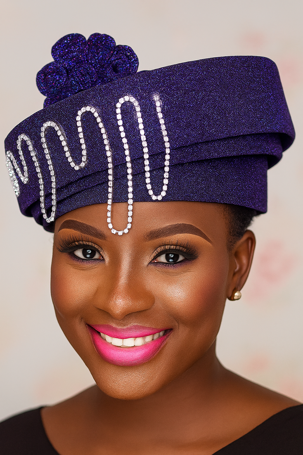 Purple Luxury Hat
