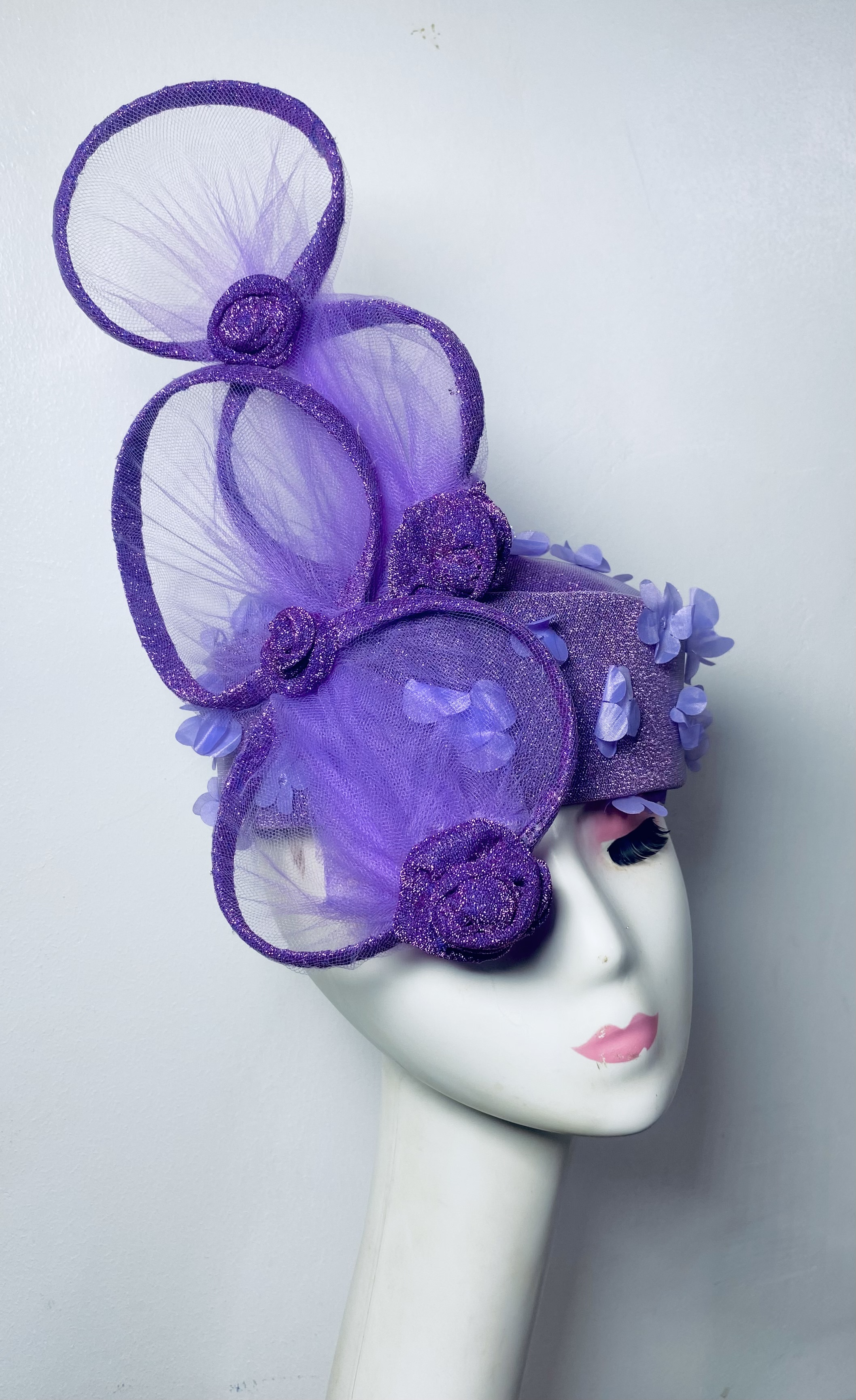 Royal Orchid Hat- Lilac Elegance image