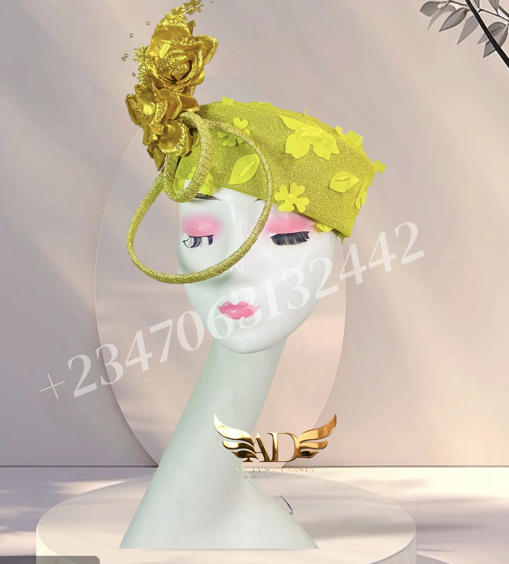 Sunlit Blossom Fascinator image