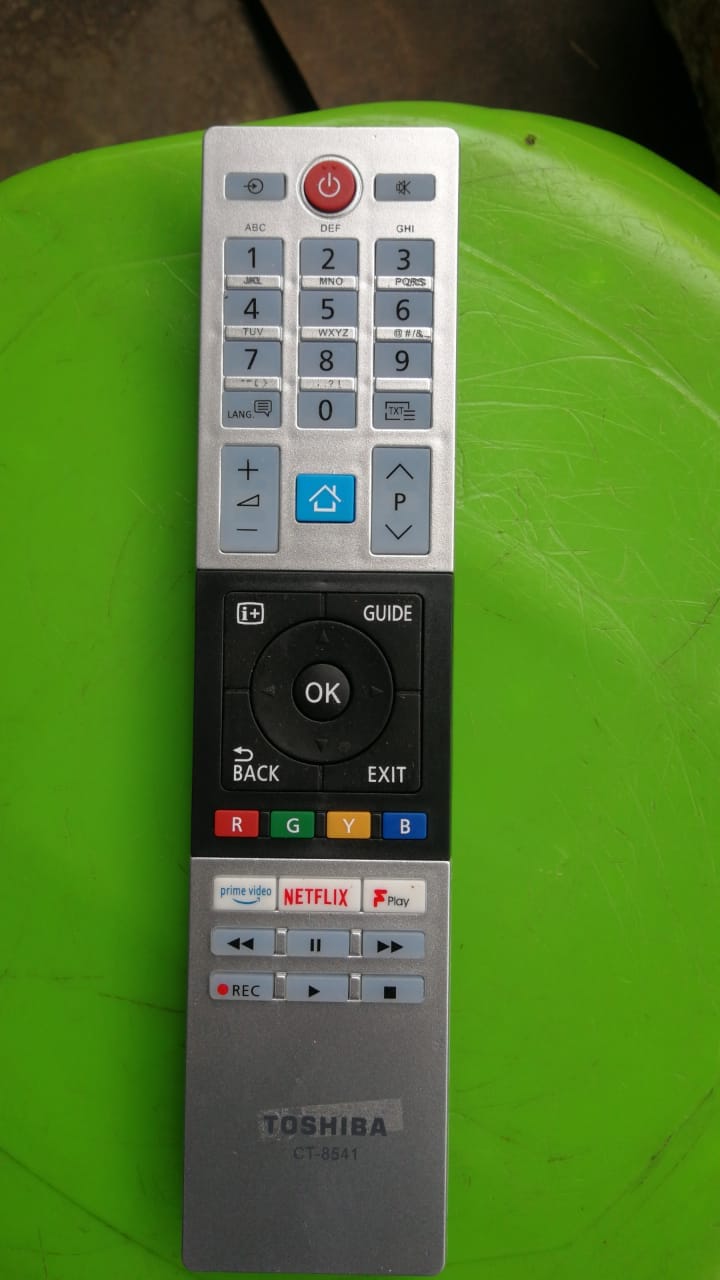 TOSHIBA SMART TV SMART REMOTE CONTROL image