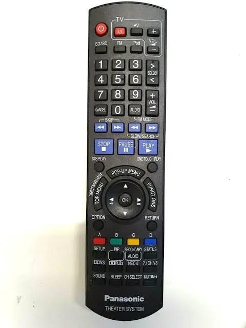 Panasonic home theatre smart remote control image