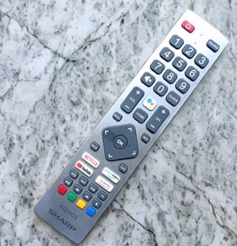 Sharp smart tv smart remote control