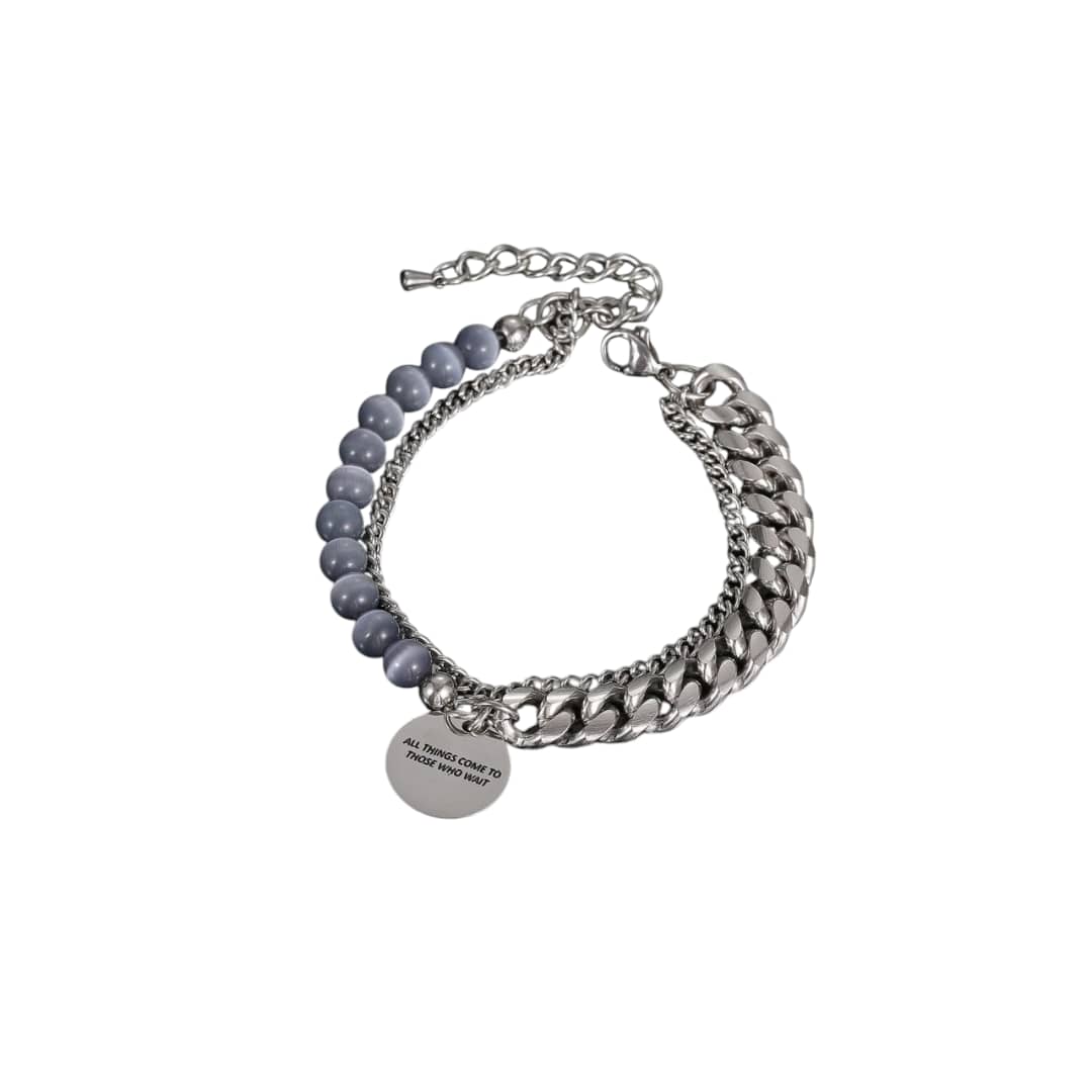 Chain and Bead bracelet image