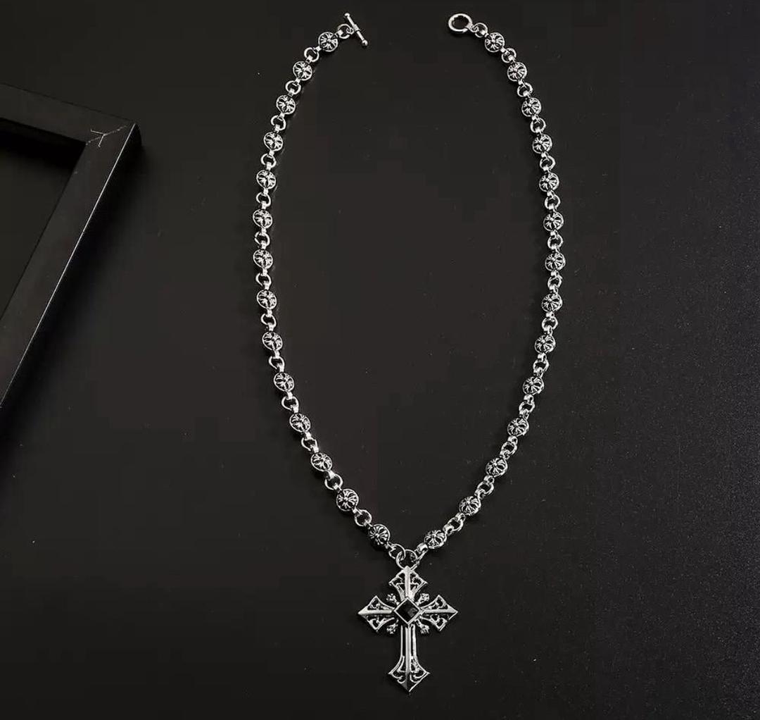 Chrome Heart Chain (black stone) image