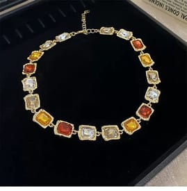 Gold Labyrinth Choker image