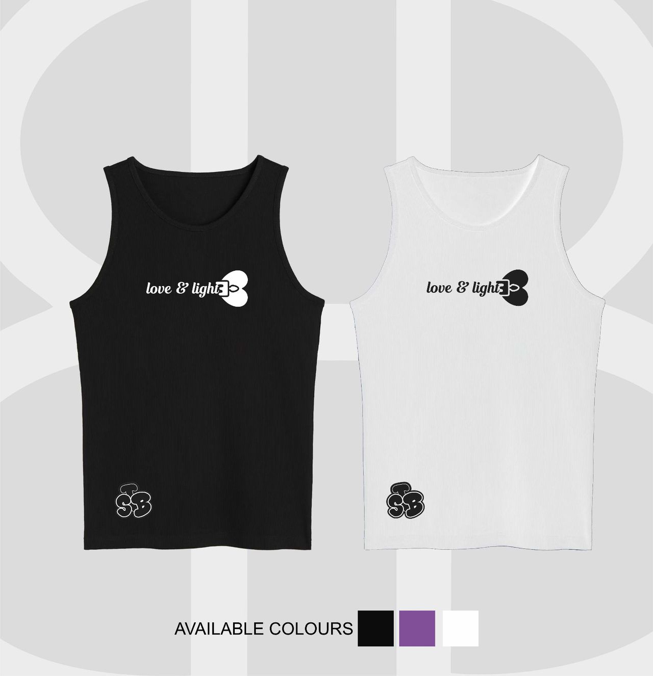 Love and light tank top image