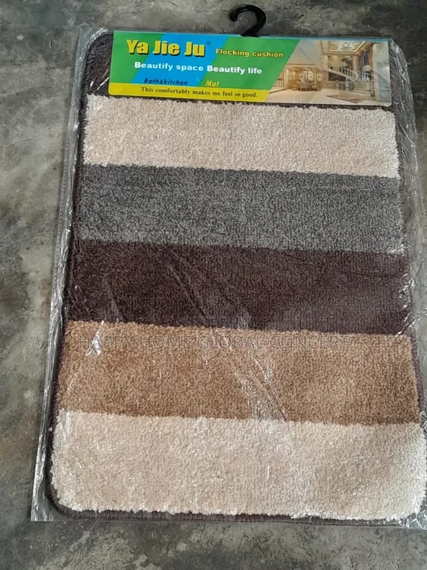 Multi-Color Luxury Cotton Foot Mat image