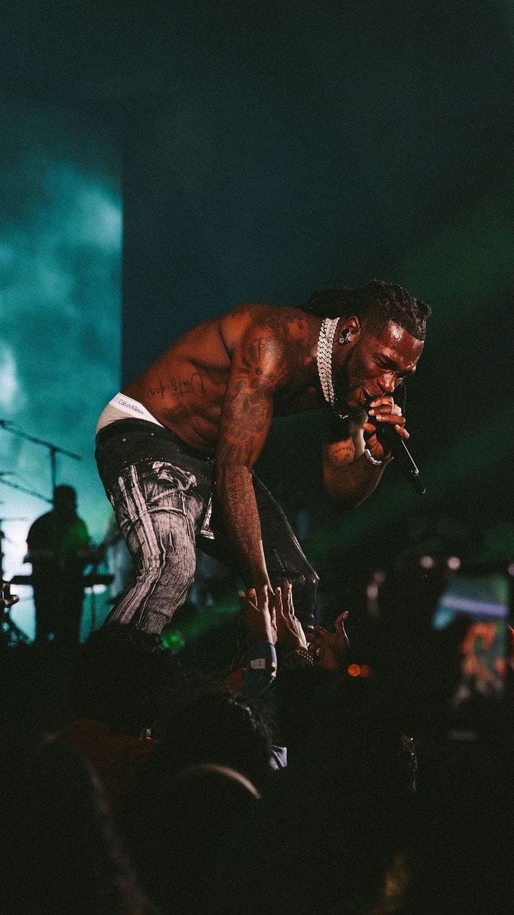 Burna Boy Iconic Wall Art Frame image
