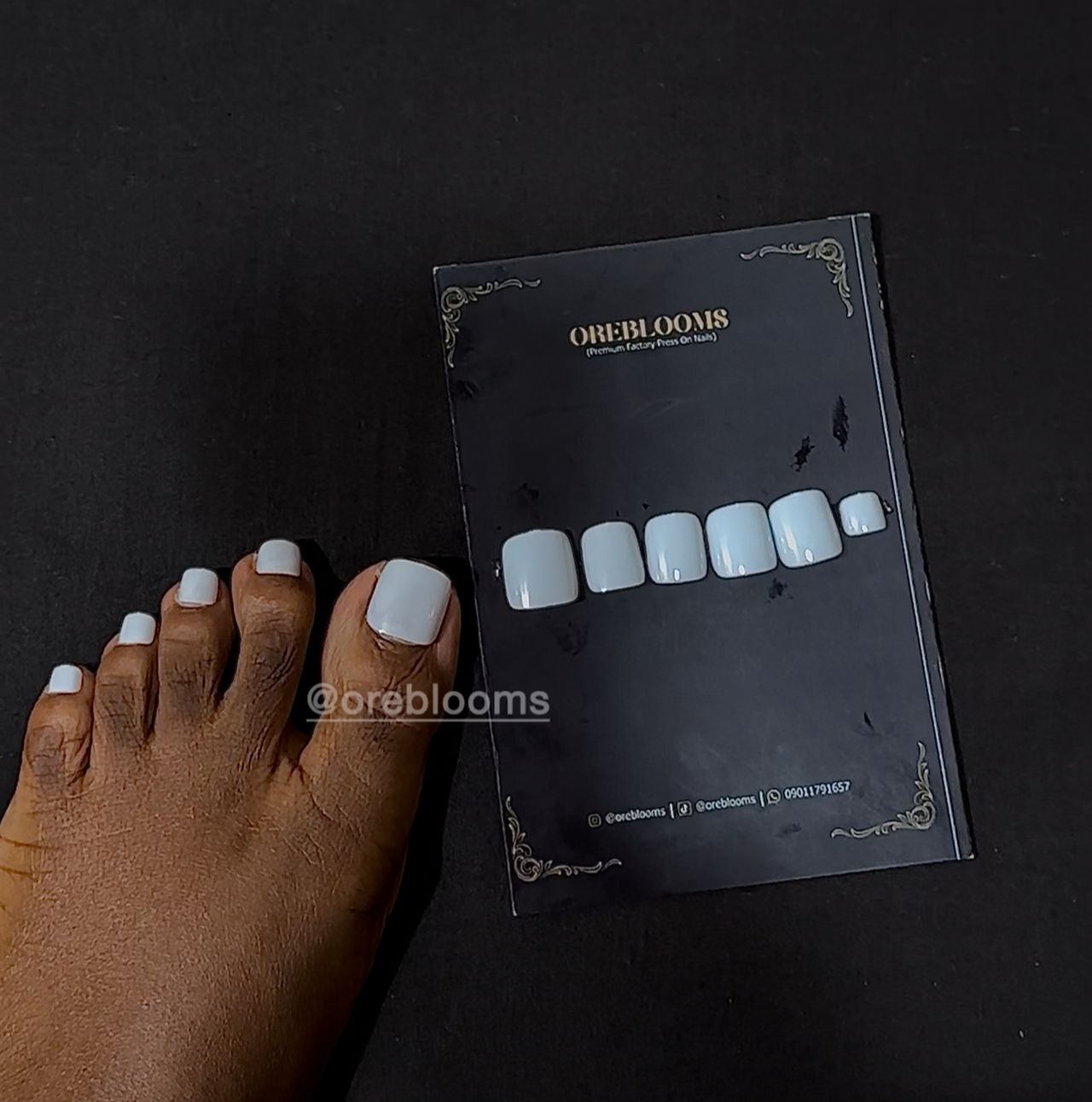 TN8 Toe Nails Light Blue image