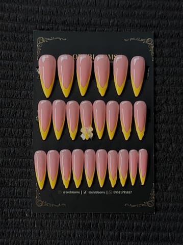 LT14 Yellow French Tips