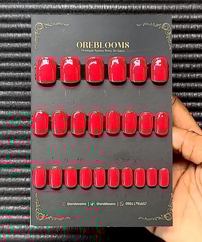 BL10 Plain Very Short Red