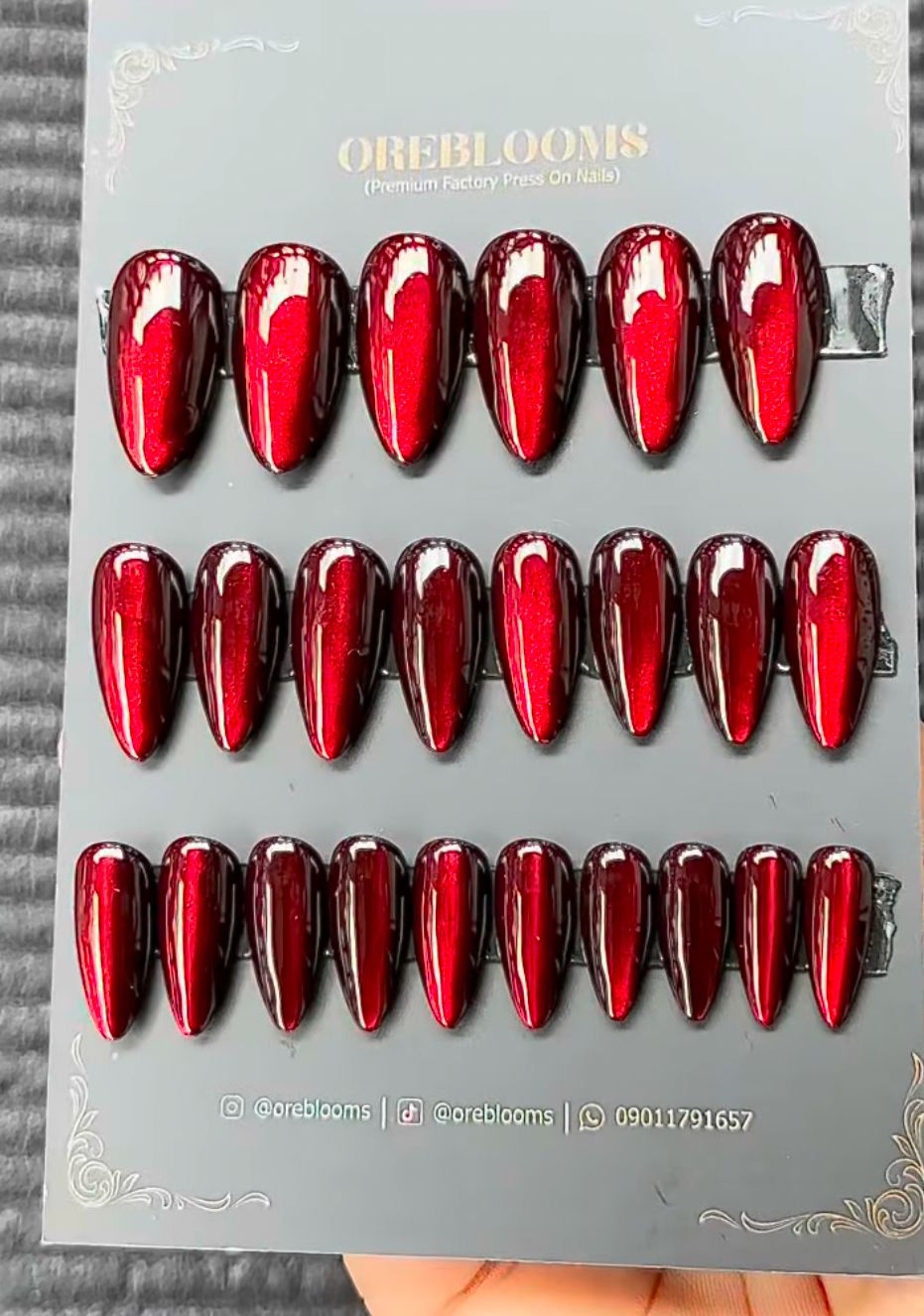 NB29 Dark Red Cat Eye image