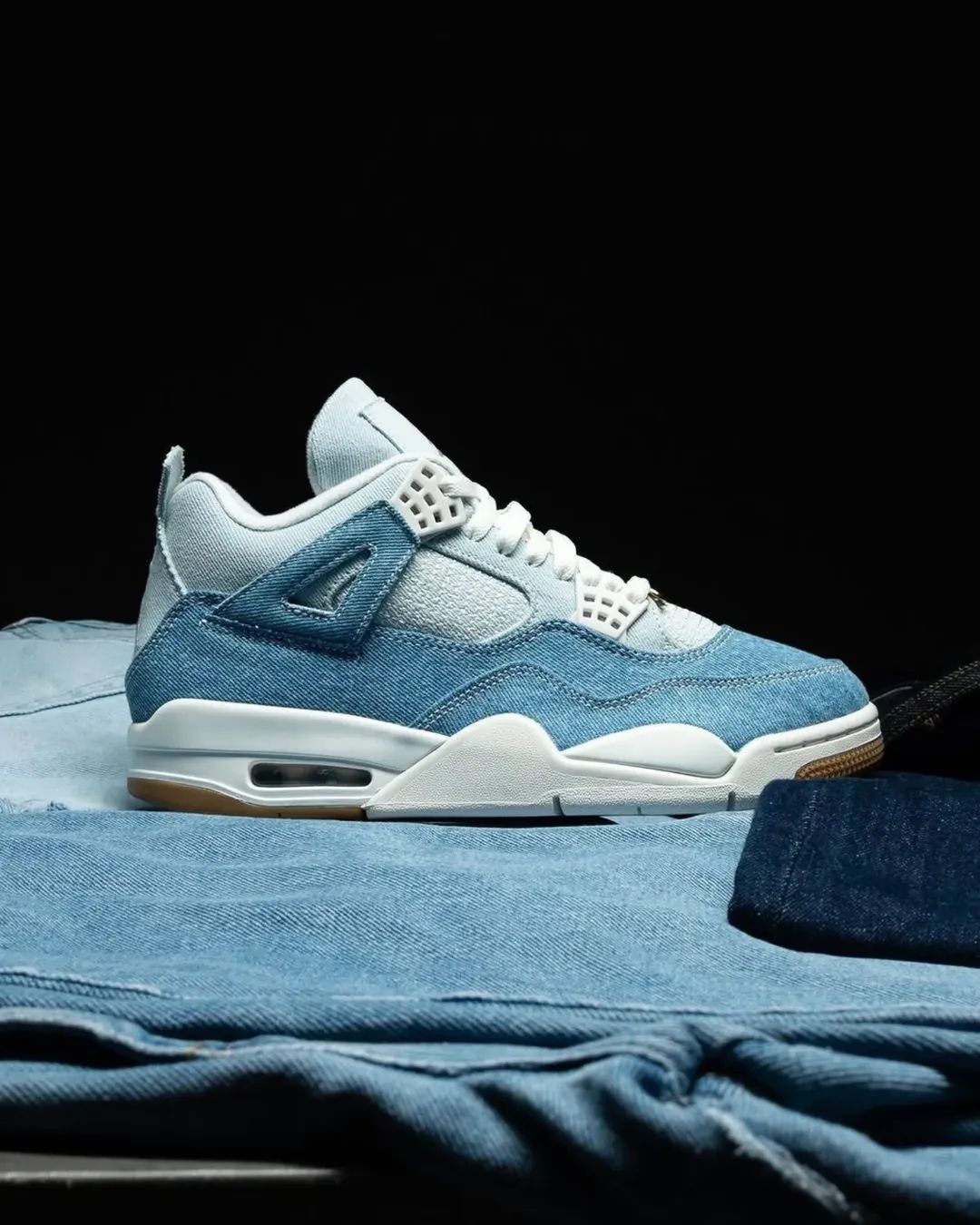 Air Jordan 4 "Denim" — Premium Indigo image