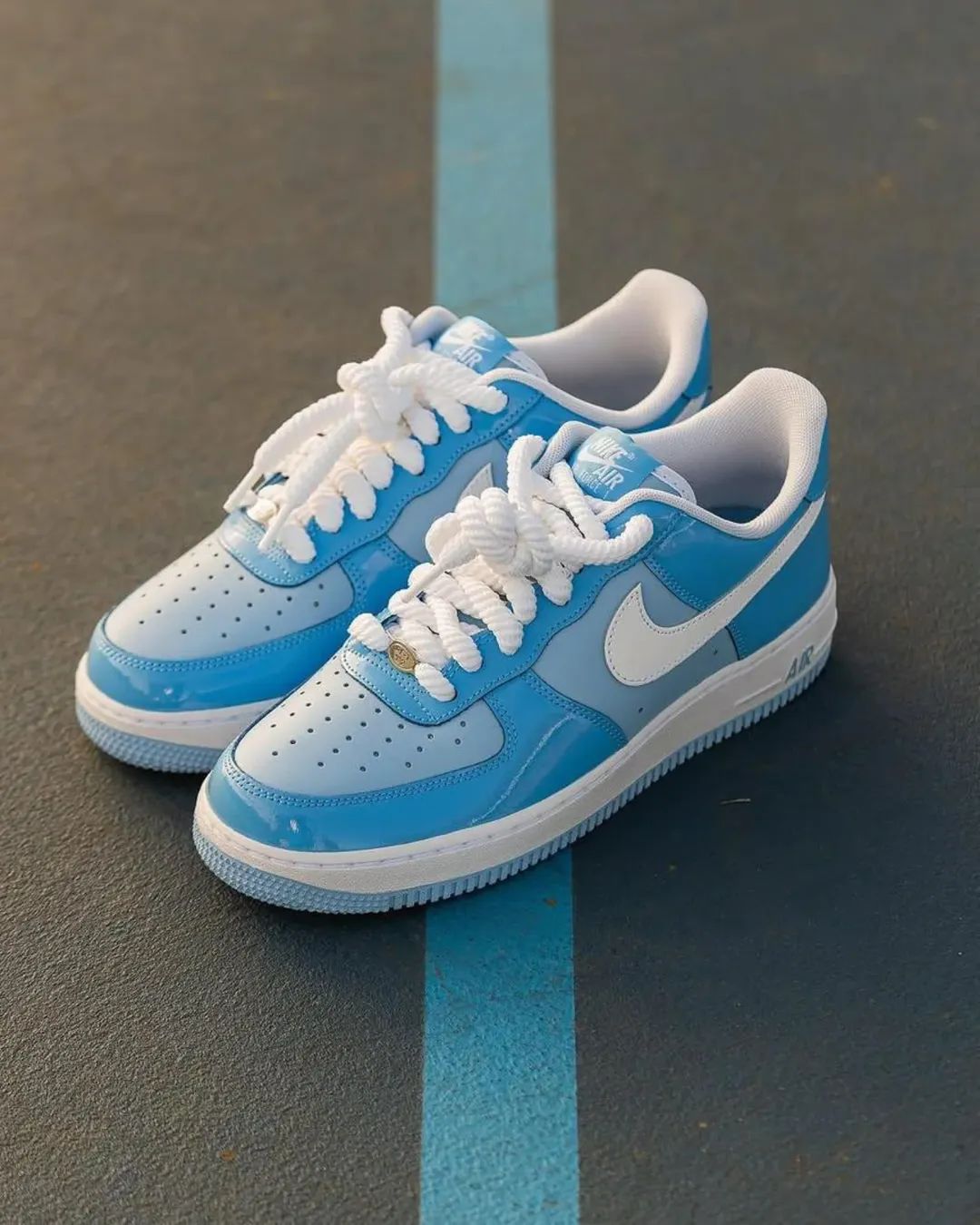 Nike Air Force 1 "University Blue Patent" image