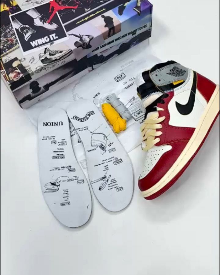 Air Jordan 1 High x Union LA "Varsity Red" image