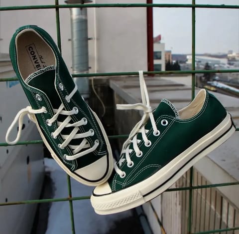 Converse Chuck 70 Low — "Vintage Forest Green"