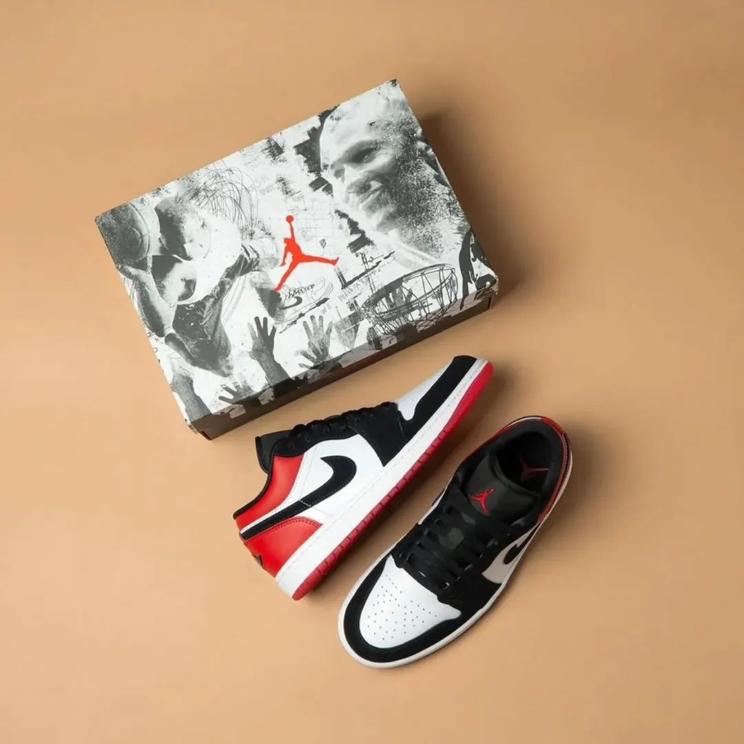 Air Jordan 1 Low "Black Toe" image