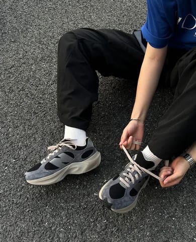 Modern Chunky Sneakers — "Shadow Grey"