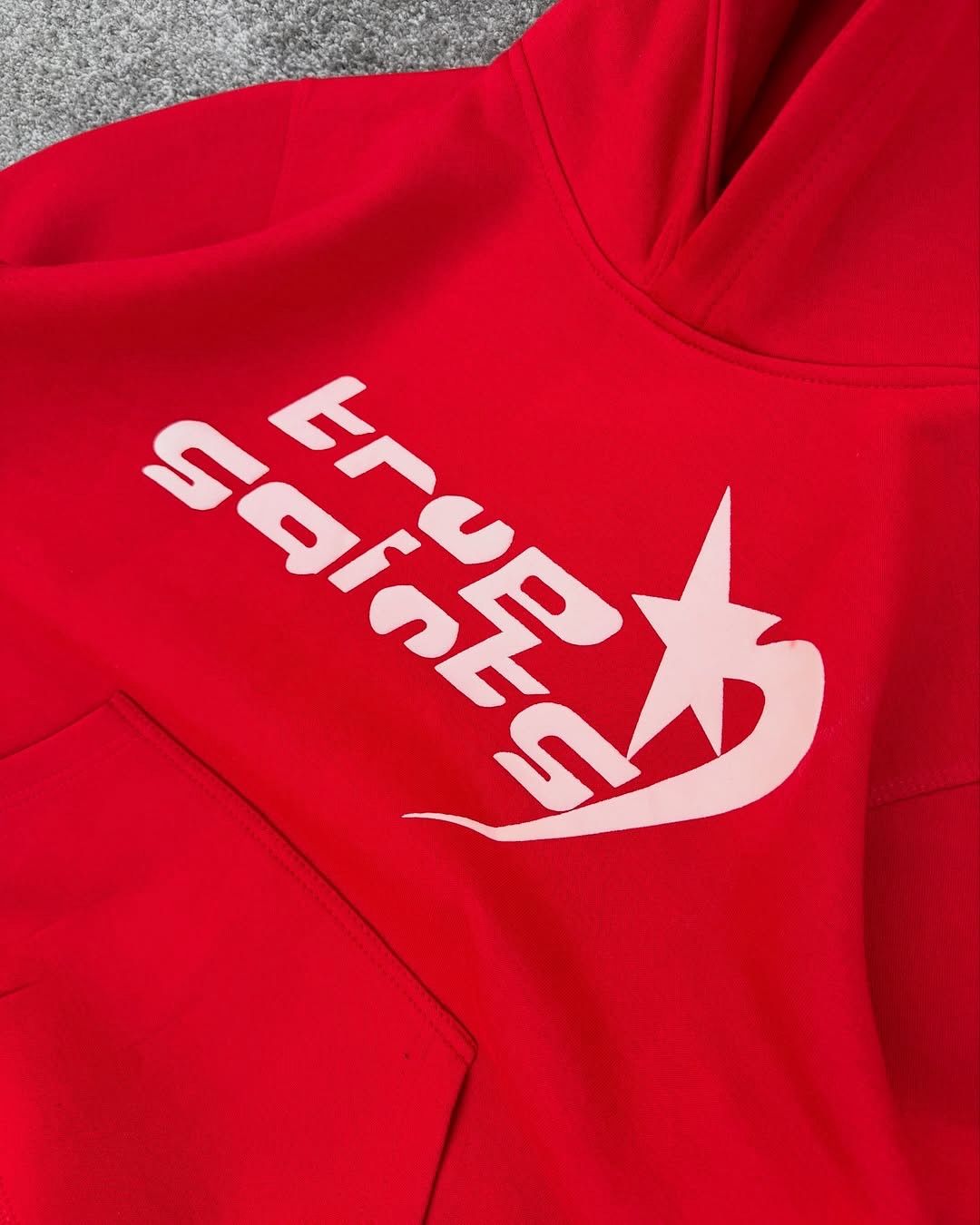 Custom cut and swen screen printed hoodies made from scratch✂️ image