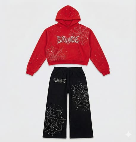 The Savage Spider Limited Edition Red & Black